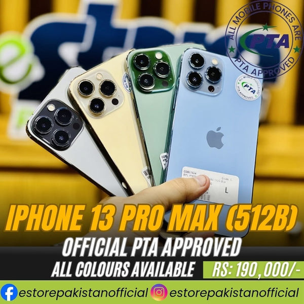 iPhone 13 Pro Max PTA Approved